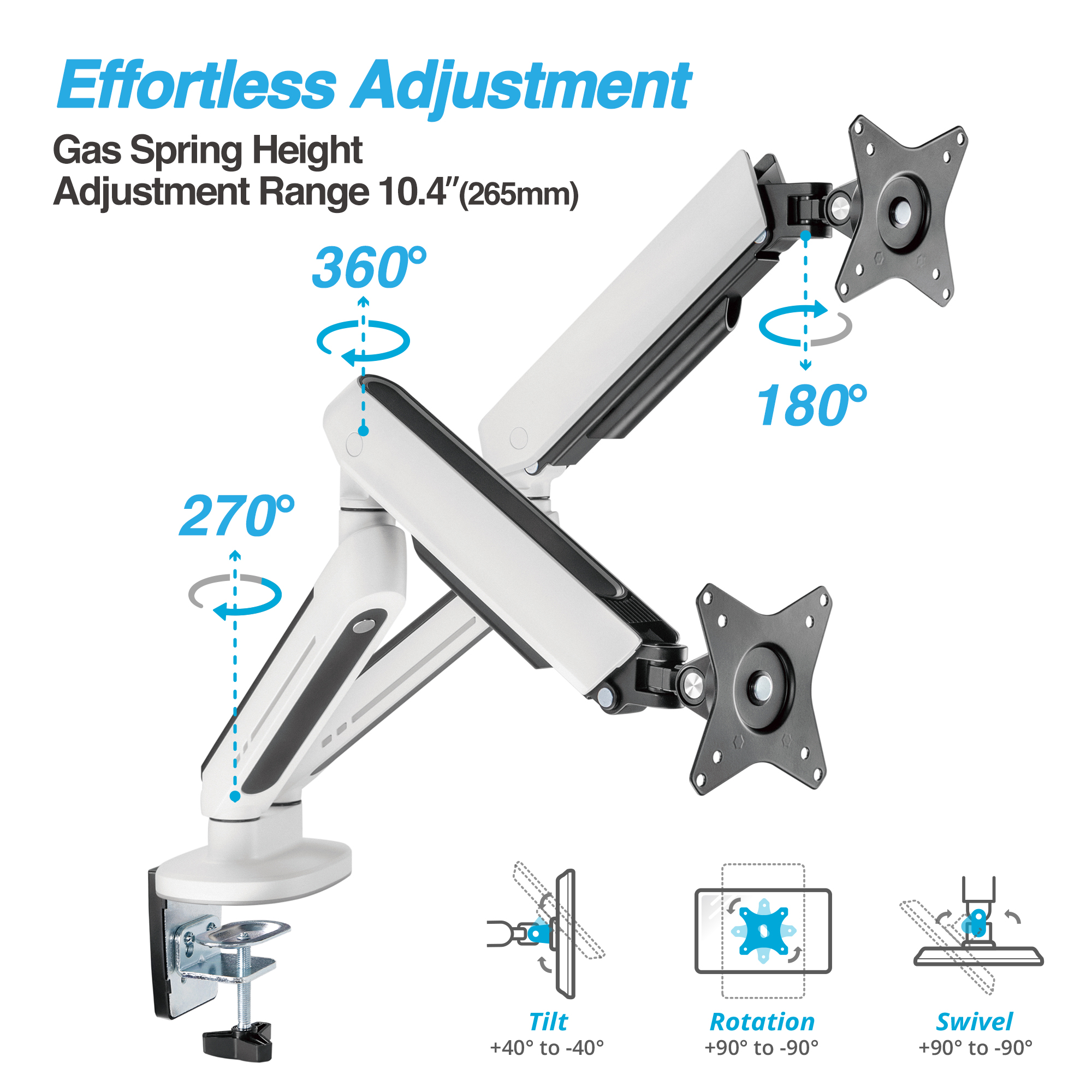 AVLT RGB Lights Dual 13 32 Monitor Arm Desk Mount Built in 179 Modes avlt-rgb-lights-dual-13-32-monitor-arm-desk-mount-built-in-179-modes